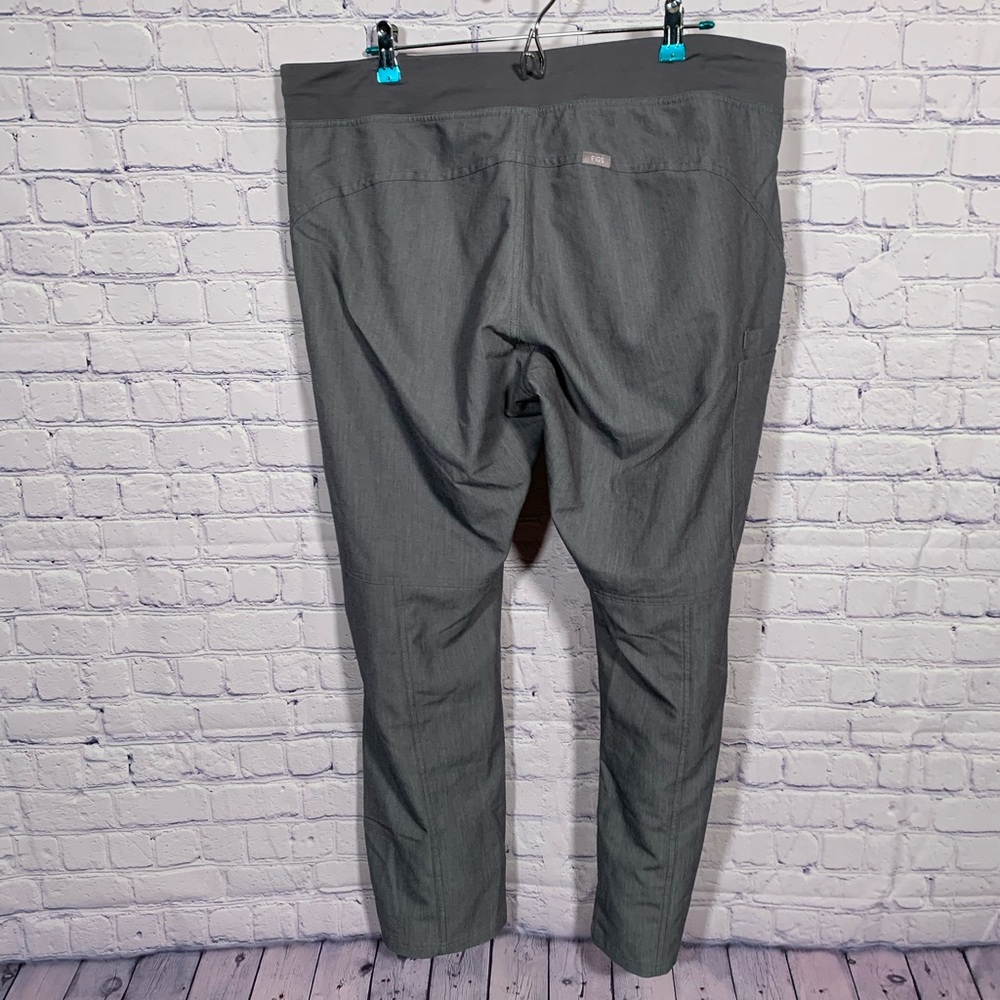Figs Womens Kade Cargo Scrub Pant Gray Size XL Nurse Medical Hospital Doctor - Picture 5 of 7